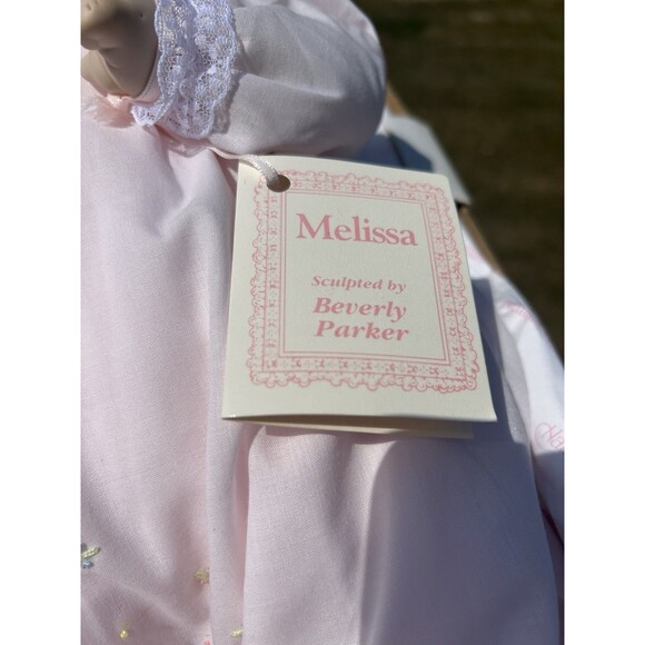 "MELISSA" By Beverly Parker - Hamilton CO. 20" Porcelain BABY Doll New - Picture 6 of 15